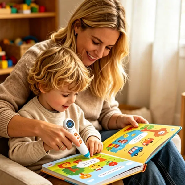 Reading Pen with Books for Parent-Child Reading:  How Brands Can Create Companion Learning Kits