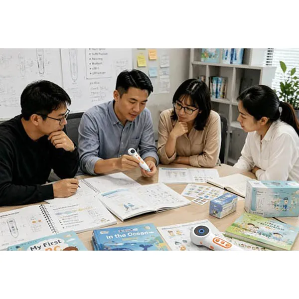 Talking Pen Project Timeline: From Prototype and OID Proofing to Book Printing and Mass Production