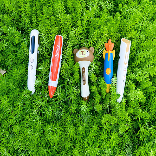 High-precision smart talking pen by Dimdu featuring an advanced optical sensor for instant book recognition